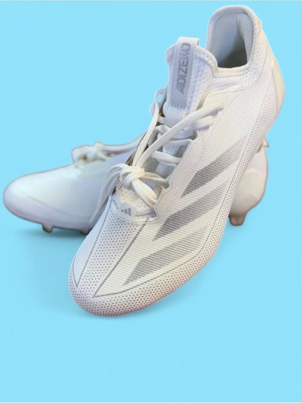 adidas adizero Electric.1 White with Silver Accents